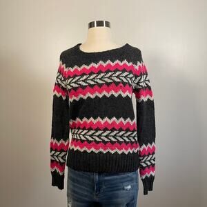 American Eagle • Fair Isle Wool Blend Sweater